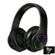 thumbnail image 2 of Auriculares con luz RGB de respiración de diadema Bluetooth - Negro, 2 of 7