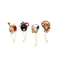 thumbnail image 6 of Kurt Adler 5-5.5-Inch Noble Gems™ Glass Wonderland Gift Set, 4-Piece Set, 6 of 7