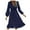 Blue dresses, variant on Wycnly Dresses for Women 2024 Fall Fashion Elastic Waist Loose Flowy Ruffle Swing A Line Midi Dresses Polka Dot Print Long Sleeve V-Neck Knee-Length Formal Dresses for Women Green s