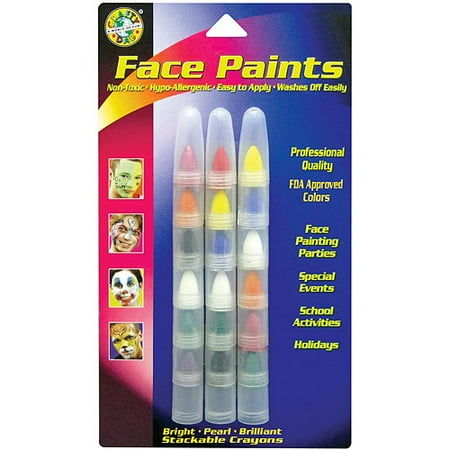 Crafty Dab Face Paint Stackable Crayons