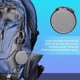 thumbnail image 2 of 1 Pc Large Capacity Earbud Case Portable Earphone Carrying Case (Silver), 2 of 4