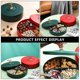 thumbnail image 3 of 1pc Lid Snacks Box Dried Fruit Tray Snacks Serving Tray Nuts Storage Box, 3 of 3
