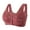 A, variant on Womens High Support Bras Cotton Front Closure Full Support Bra Sports Bras for Women High Support Green