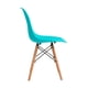 thumbnail image 4 of Set de Sillas Holly Estilo Eames Moderna Color Azul Turquesa Moblüx Deco, 4 of 4