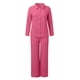 thumbnail image 4 of Conjunto de dos piezas de manga larga para mujer: top y pantalones anchos, poliéster, playa/vacaciones - Tallas S-XXXXL, 4 of 5