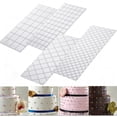 thumbnail image 6 of Clear Cake Fondant Printing Matte Cake Fondant Baking Decorating Tools for Cake Grid Pattern, 6 of 8