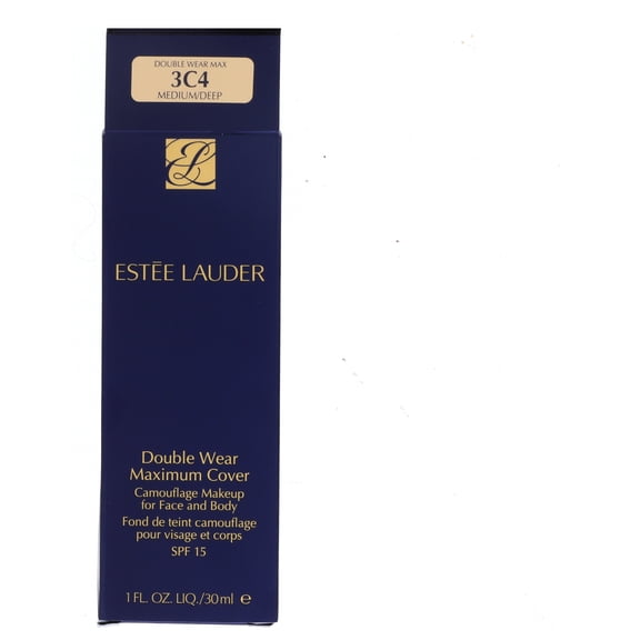 Estee Lauder Double Wear Maximum Cover Camouflage Makeup SPF 15 3C4 Medium / Deep 1 oz