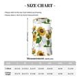 thumbnail image 4 of Naloa Plump Sunflower And Sketch Basketball Jersey Reversible Men's Mesh Athletic Sports Shirts Training Practice S-4XLSmall, 4 of 6