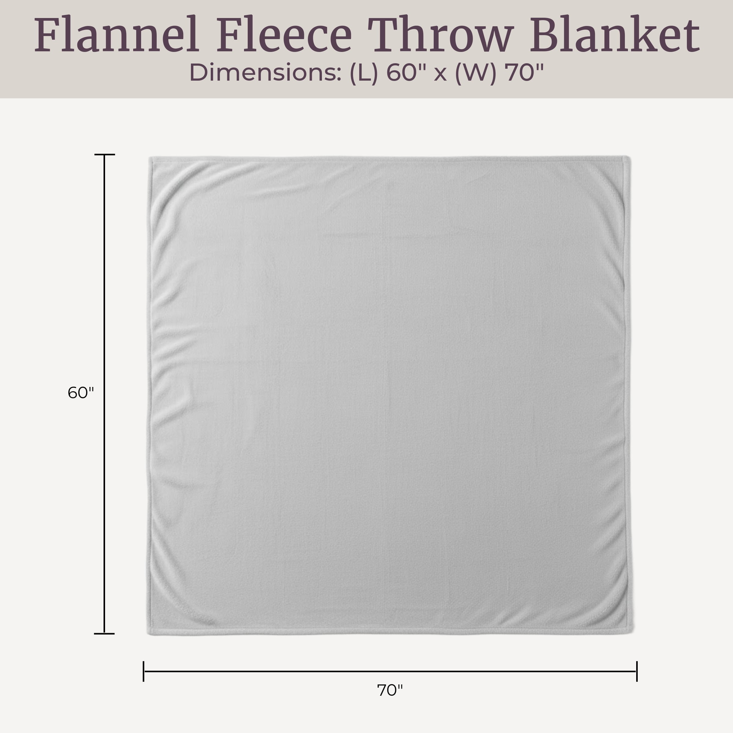 Lavish Home Lightweight Microfiber Throw Blanket for Adult (Dawn Gray)