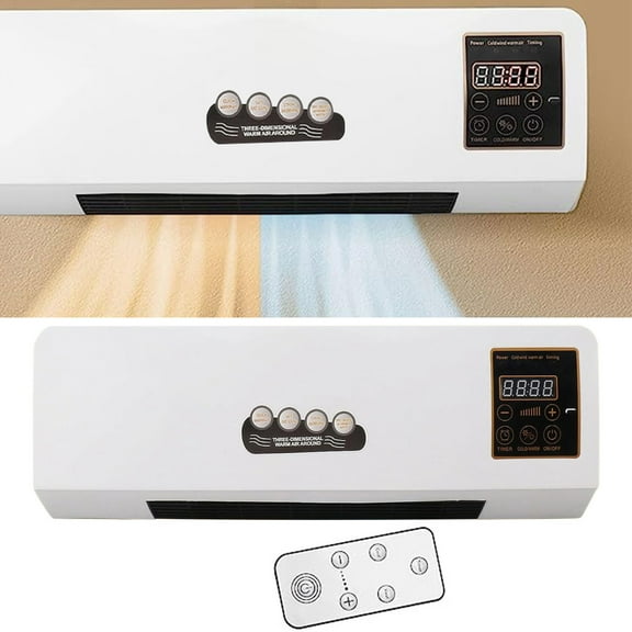 FYHALE 12,000 BTU, 115V, Smart Portable Air Conditioner, 750 Sq.Ft., Operates Quietly, with Remote Control, White, New