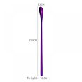 thumbnail image 3 of Magazine Stainless Steel Long Handle Latte Glass Ice Cream Sundae Coffee Spoons, 3 of 10