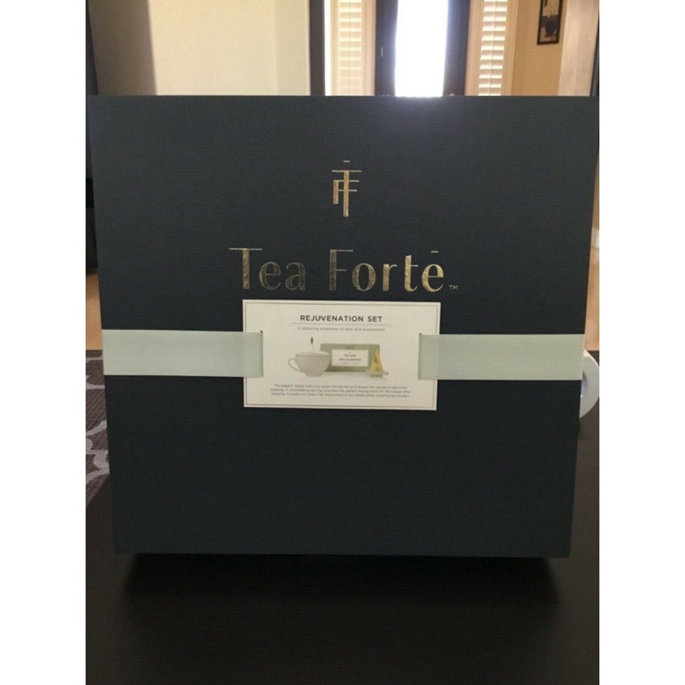 Tea Forte Rejuvenation Gift Set With Gift Box and Ribbon