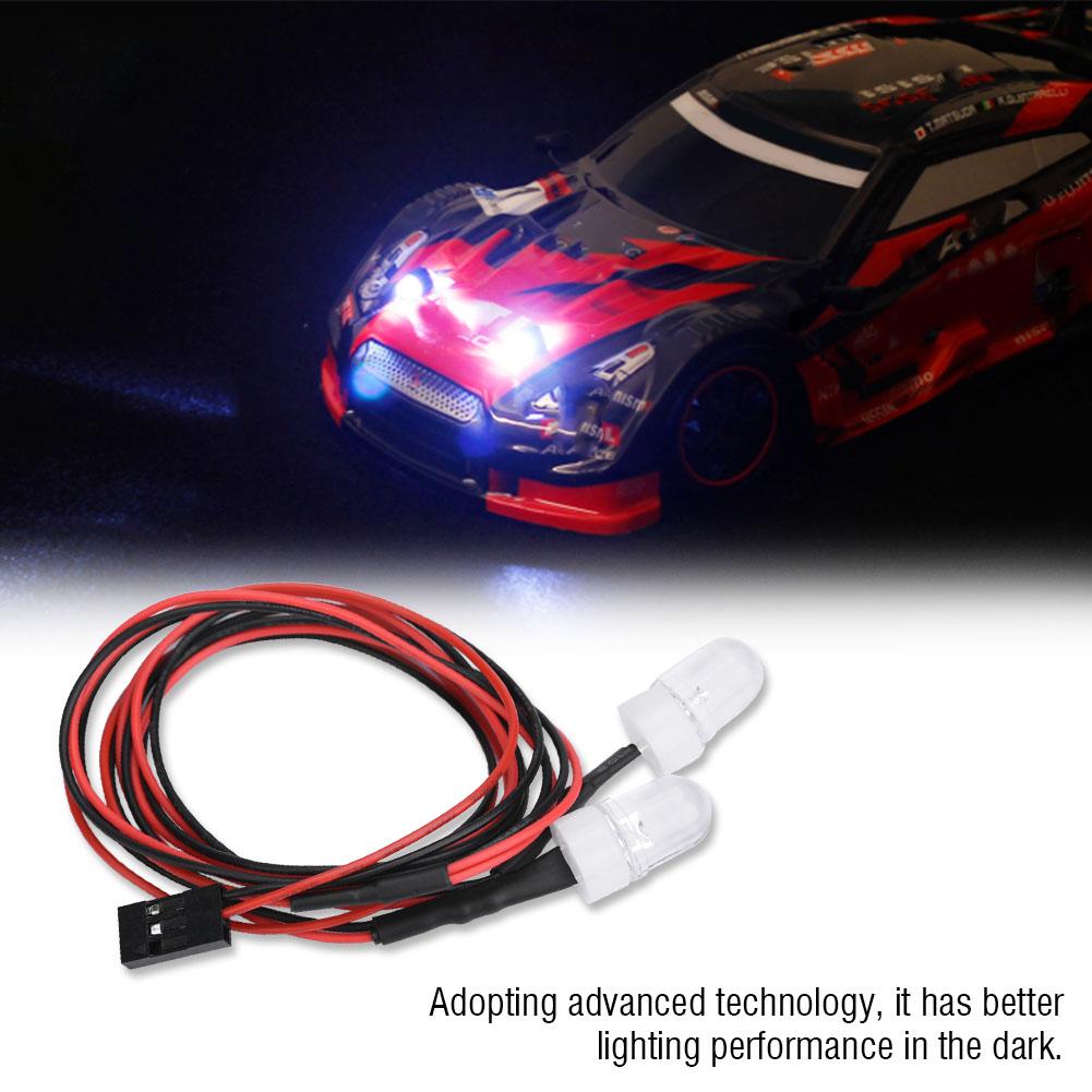 Greensen RC Car LED Light, RC Accessory,2PCS 10mm Headlight RC