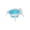 B-Blue, variant on 304 Stainless Steel Slow Feed Pet Bowl, Non-Tip Dish for Small and Medium Dogs and Cats, Anti-Choke Design for Slower Eating, Dishwasher Safe Food and Water Bowl