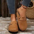 thumbnail image 5 of Women’s Comfortable Slide Sandals with Cork Footbed for Beach & Casual Wear, 5 of 10
