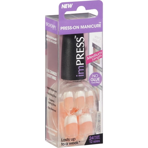 Broadway Nails imPRESS PressOn Manicure Nail Covers, Vexed & Vicious