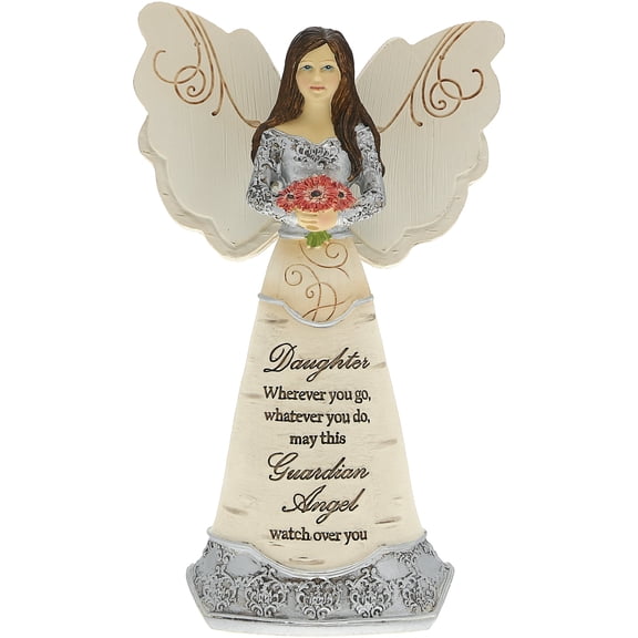 Pavilion Gift Company- Daughter Guardian Angel Figurine, 6 Inch