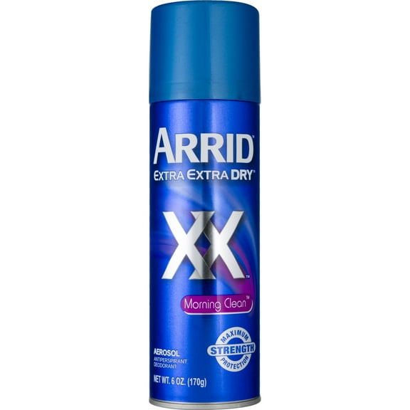 ARRID XX Anti-Perspirant Deodorant Spray, Morning Clean 6 oz (Pack of 2)
