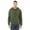 Military Green, variant on Bella + Canvas Unisex Sponge Fleece Pullover DTM Hoodie - 3729