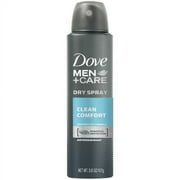 Dove Men+Care Dry Spray Antiperspirant Deodorant Clean Comfort