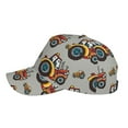thumbnail image 5 of Haiem Cartoon Tractor Baseball Cap Dad Hat Cotton Soft Adjustable Fashion Hats for Men Women Unisex Style Headwear, 5 of 9