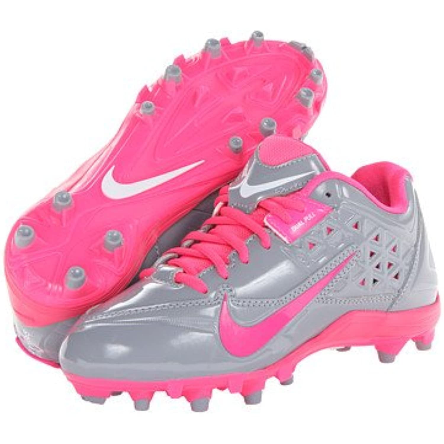 Nike Women's Speedlax 4 Lacross Cleats, Stealth/Pink Flash Size 10.5US