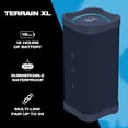 thumbnail image 2 of Skullcandy Terrain XL Bluetooth Speaker, IPX7 Waterproof, 18-Hour Battery, True Wireless Stereo, Nylon Wrist Strap, 2 of 9
