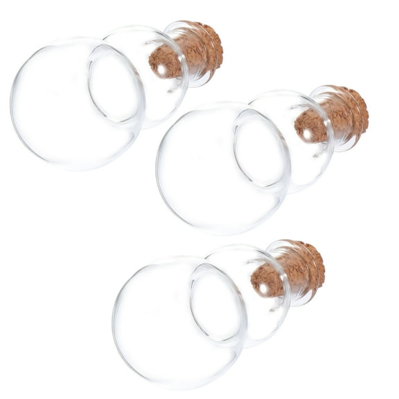 Masteelf  3 Pcs Apothecary DIY Decoration Sand-filled Bottles