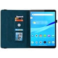 thumbnail image 4 of Allytech Case for Lenovo Tab M8 HD (TB-8505F / TB-8505X), PU Leather Slim Fit Shockproof Multi Angle Viewing Stand Drop Protection Case Cover for Lenovo Tab M8 TB-8505, Darkblue, 4 of 6