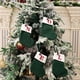 thumbnail image 5 of Christmas ornaments letter knitted socks Embroidered puppy footprint stockings snowflake Gift bag Alphabet design Xmas decor, 5 of 5