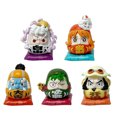 thumbnail image 1 of Banpresto One Piece 5-Piece Daruma Style Mini Figures Set, Q Version Anime Collectible Toys, 6-7.5cm Tall, 1 of 5