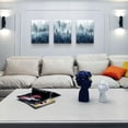 thumbnail image 3 of Wall Decorations For Living Room 3 Piece Framed Canvas Wall Art For Bedroom Office Wall Decor Misty Forests Trees Wall Painting Landscape Pictures Artwork For Room Modern Wall Posters Home Decor, 3 of 6