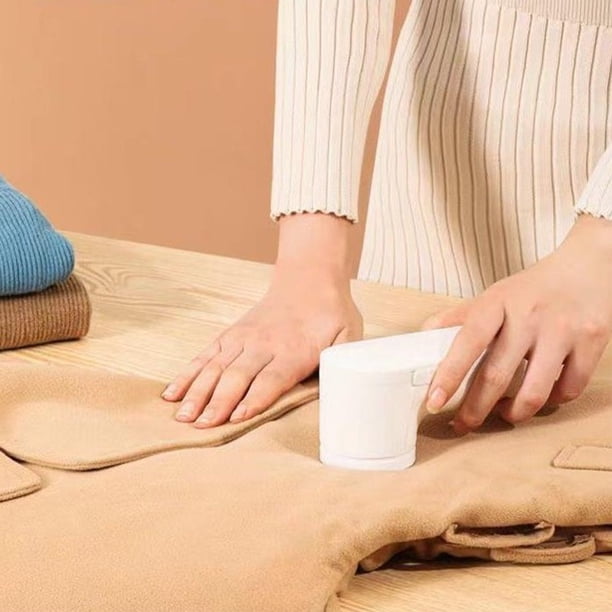 Teissuly Electric Lint Remover For Clothes Furniture Sofa Blanket Bedding Lint Shaver Sweater Shaver Defuzzer Depiller With 6-Leaf Blades Teissuly WER202401221125
