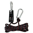 thumbnail image 1 of Max 68kg 1/4 6mm Pulley Ratchets And Canoe Boat Bow Stern Rope Lock Tie Down Strap Inch Heavy Duty Adjustable Rope Hanger ,Long Lasting, 1 of 4