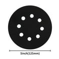 thumbnail image 4 of 5 Pouces 8 Trous Ultra-Mince Surface Protection Interface Pad pour Éponge Ponçage Pad, 4 of 7