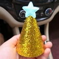 thumbnail image 3 of KAKOWELY mini sombreros de cumpleaños con estrellas brillantes y purpurina para fiestas infantiles., 3 of 4