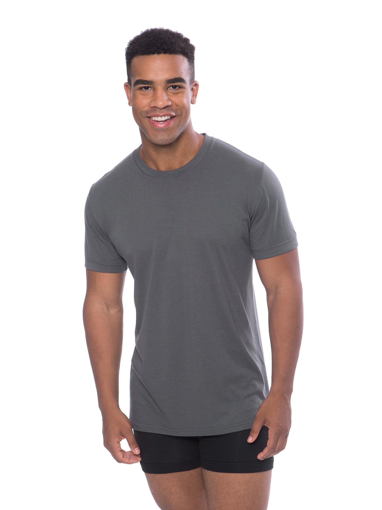 Dexx, Light Gray, LT Great Gifts for Him Texere Crew Neck Undershirt for Men