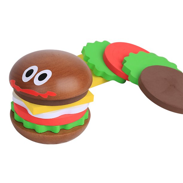 TRKIYQC Juego de Posavasos de Hamburguesa Creativo Novedad Soporte de Estante Taza de Haya Vino Cerveza Accesorio para el hogar TRKIYQC casual