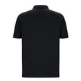 thumbnail image 4 of Bzhegqhd Men Casual Fashion Solid Half Zipper T Shirt Lapel Short Sleeve, 4 of 5