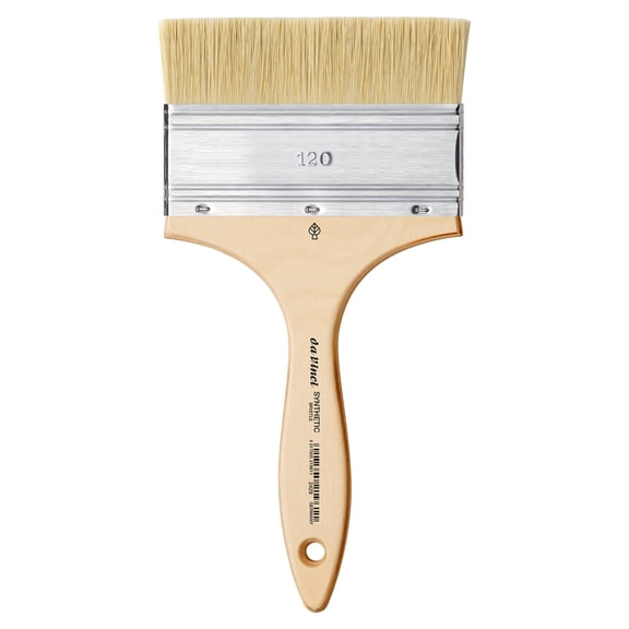 da Vinci SYNTHETIC Mottler Brush, Natural Hog, Acrylic & Oil, Flat, Series 2429, Size 120