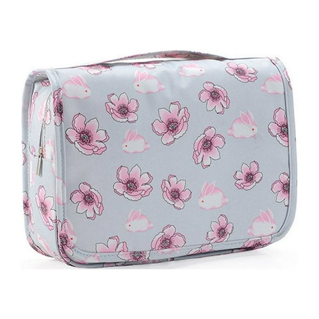 Sac de Rangement Trousse de Maquillage Sac de Tri Finition Soignée Grande Capacité Commodité avec Poignée Conception Pliable Polyvalent Type 1