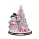 thumbnail image 1 of Árbol de cristal de Navidad, Papá Noel, muñeco de nieve, escultura giratoria, pegatina de pasta de ventana, fiesta de año nuevo de invierno, decoración del hogar, 20x30cm, 1 of 4