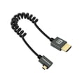 thumbnail image 1 of Cable YANBORONSN Micro HDMI a HDMI 8K@60Hz con ángulo izquierdo, 90 cm, 1 of 8