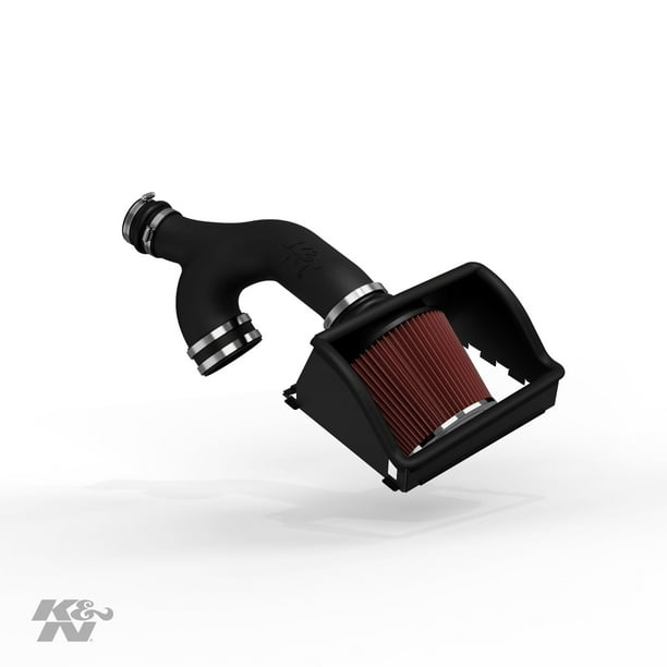 K&N Cold Air Intake Kit High Performance, Guaranteed to Increase
