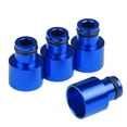 thumbnail image 2 of 8 Piezas Adaptadores De Inyector De Combustible Reemplazar Para Honda Acura B16 B18 D16Z D16Y Azul + Astilla Soledad Adaptadores de inyector de combustible, 2 of 10