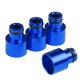thumbnail image 2 of Paquete de 8 Adaptadores de inyector Yotijar aleación de aluminio B16 D16Z D16Y azul astilla colores, 2 of 10