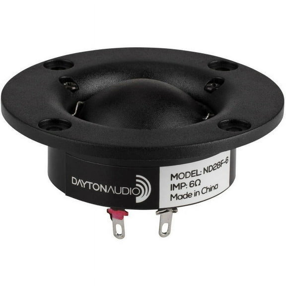 Dayton Audio ND28F-6 1-1/8" Soft Dome Neodymium Tweeter