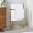 thumbnail image 3 of BELIZZI HOME Ultra Soft 3 Pack Cotton Towel Sets - 1 Pc Bath Towel 28x55 inch, 1 Pc Hand Towel 16x24 inch & 1 Pc Wash Coth 12x12 inch. For Everyday Use, Compact & Light Weight - White, 3 of 6