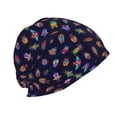 thumbnail image 3 of Xecao Colorful Insects Print Knit Hat,Winter Beanie for Men Women, Beanie Soft Warm Ski Stocking Cuffed Cap, 3 of 7