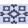thumbnail image 1 of Ahgly Company Machine Washable Indoor Rectangle Transitional Lavender Blue Area Rugs, 4' x 6', 1 of 7